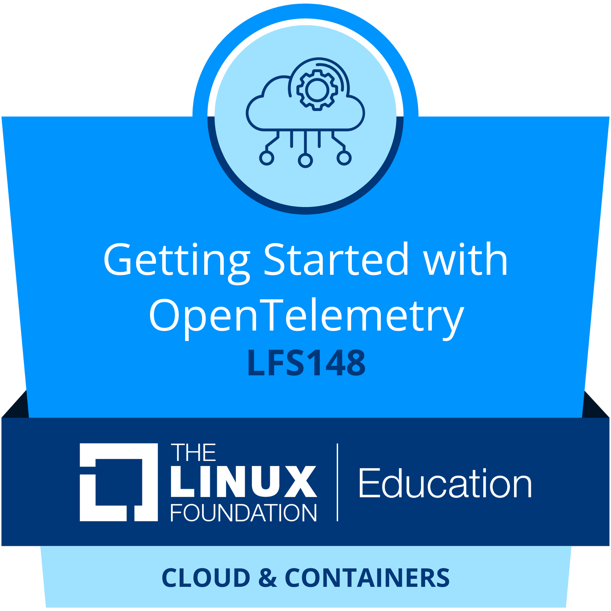 LFS148: Getting Started with OpenTelemetry badge